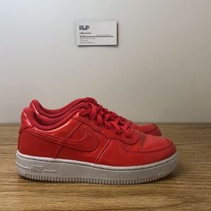 Used red Air Force ones size 1y